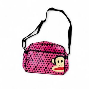 Pink Polka Dot Paul Frank Crossbody Bag